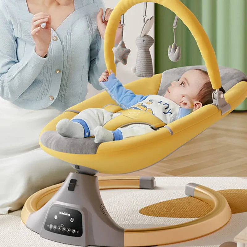 Yazijico™ Newborn Baby Electric Rocking Chair Baby Sleeping - Yazijico™ 