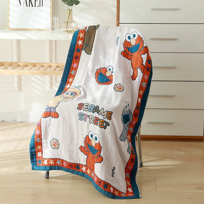 Towel Plus Cotton Cartoon Large Towel Couple | Yazijico™