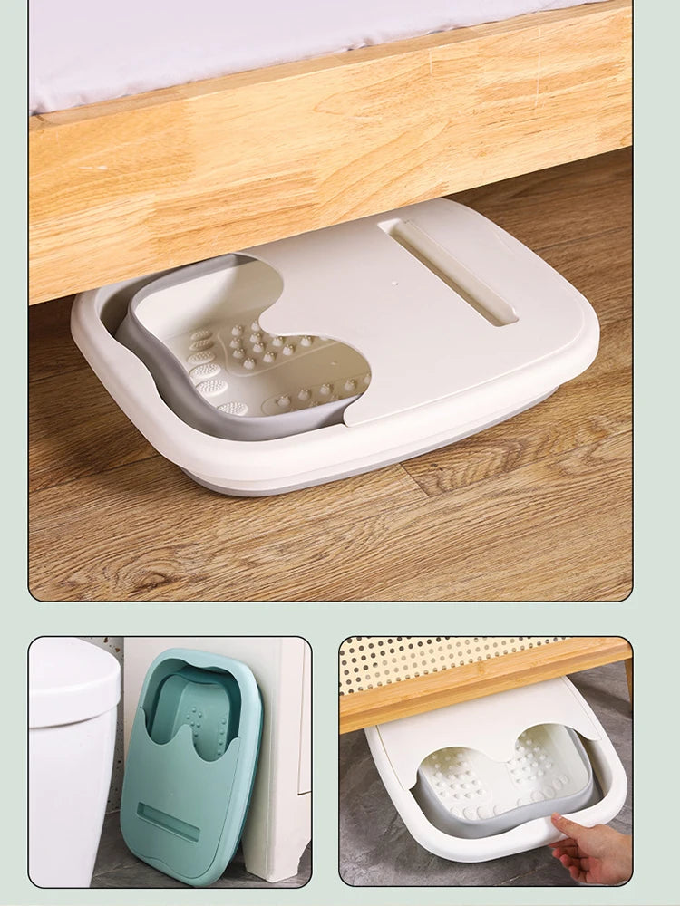 Foldable Footbath Massage Bucket Soaking Bucket | Yazijico™