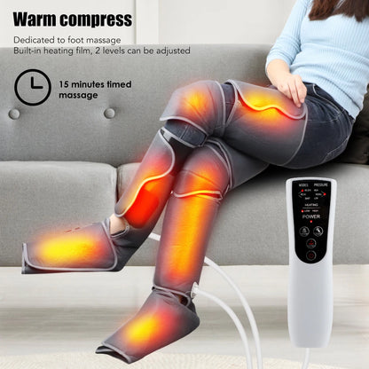 Air Wave Leg Massager Thigh Calf Shiatsu  | Yazijico™