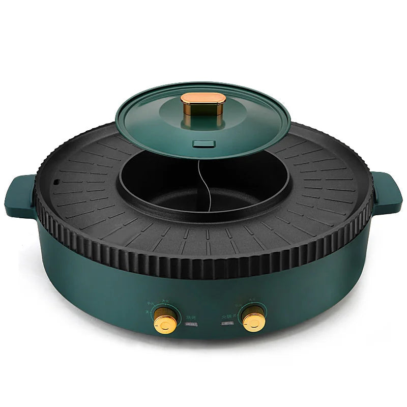 Electric Grill Pan Plancha de barbacoa | Yazijico™ 