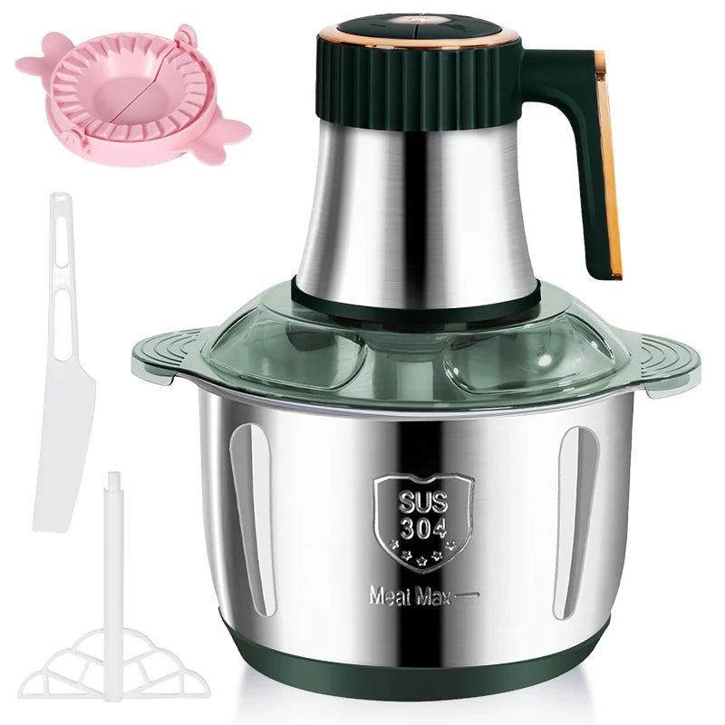 Electric Meat Grinders Food Crusher Vegetable Slicer | Yazijico™ 