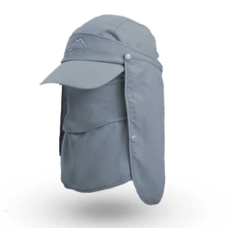 Summer Protective Baseball Hat Men Removable | Yazijico™ 