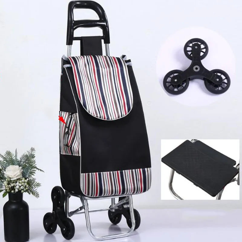 Light Grocery Shopping Trolley  Shopping Cart | Yazijico™ 