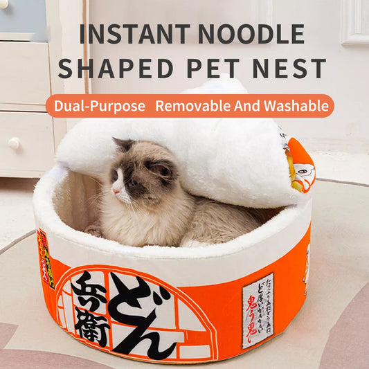 Pet Dog Cat House Kennel Super Large Instant Noodle | Yazijico™  