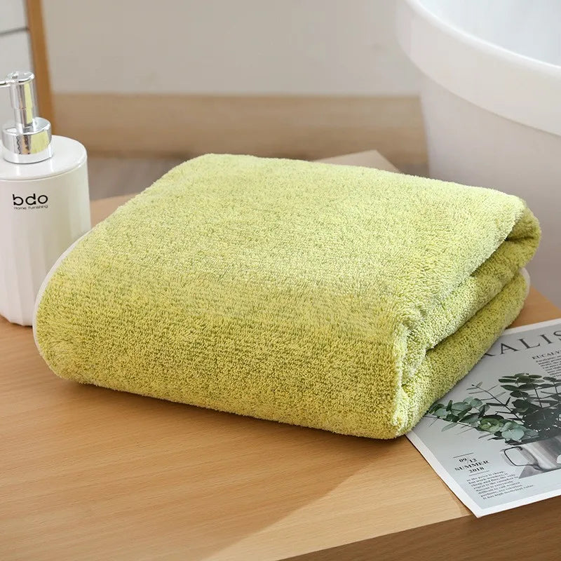 Towel Sets Bamboo Charcoal Coral Velvet Bath  | Yazijico™