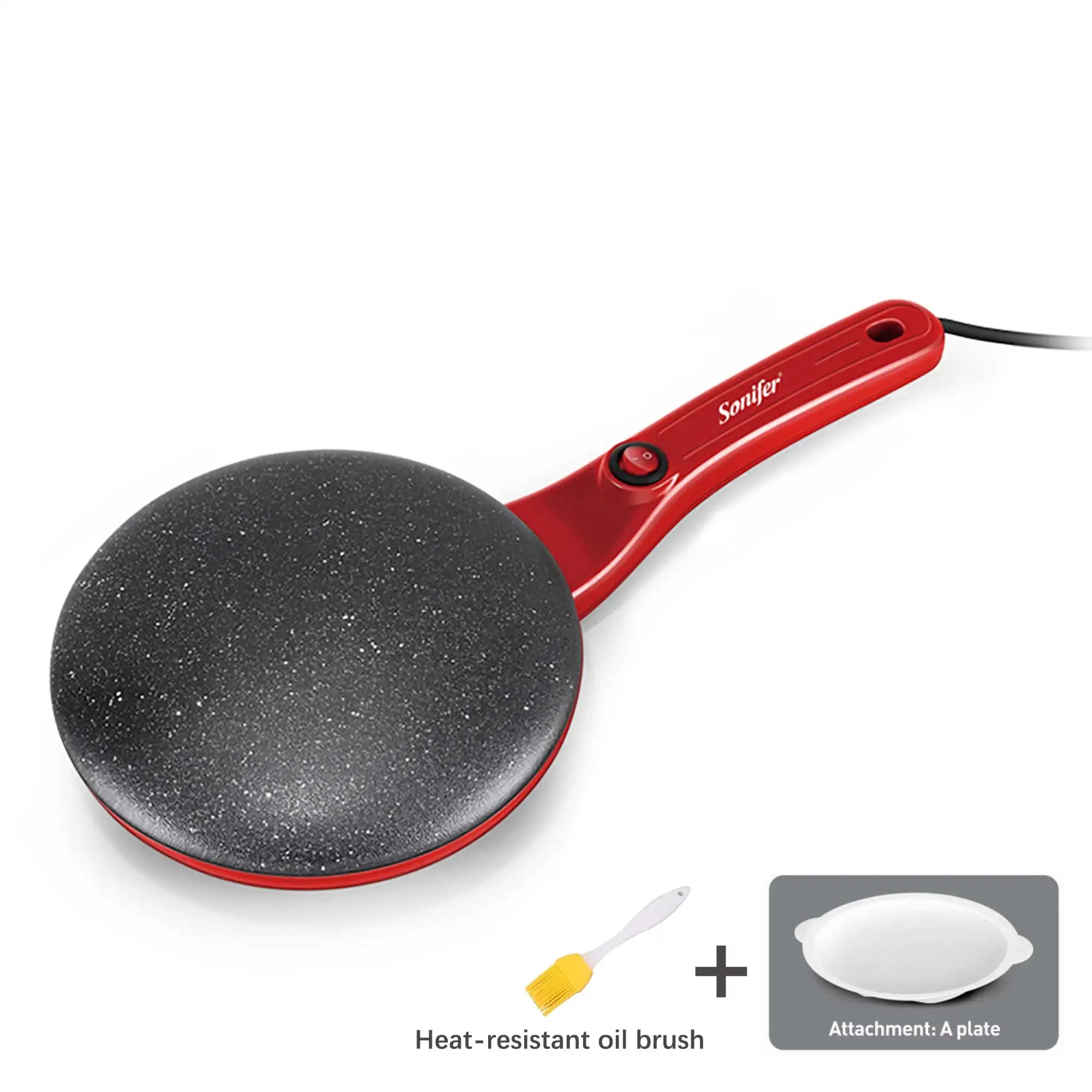 Electric Crepe Maker Pizza Pancake Machine  | Yazijico™