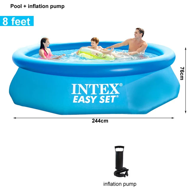 INTEX feet summer swimming pool adult inflatable ring pool | Yazijico™