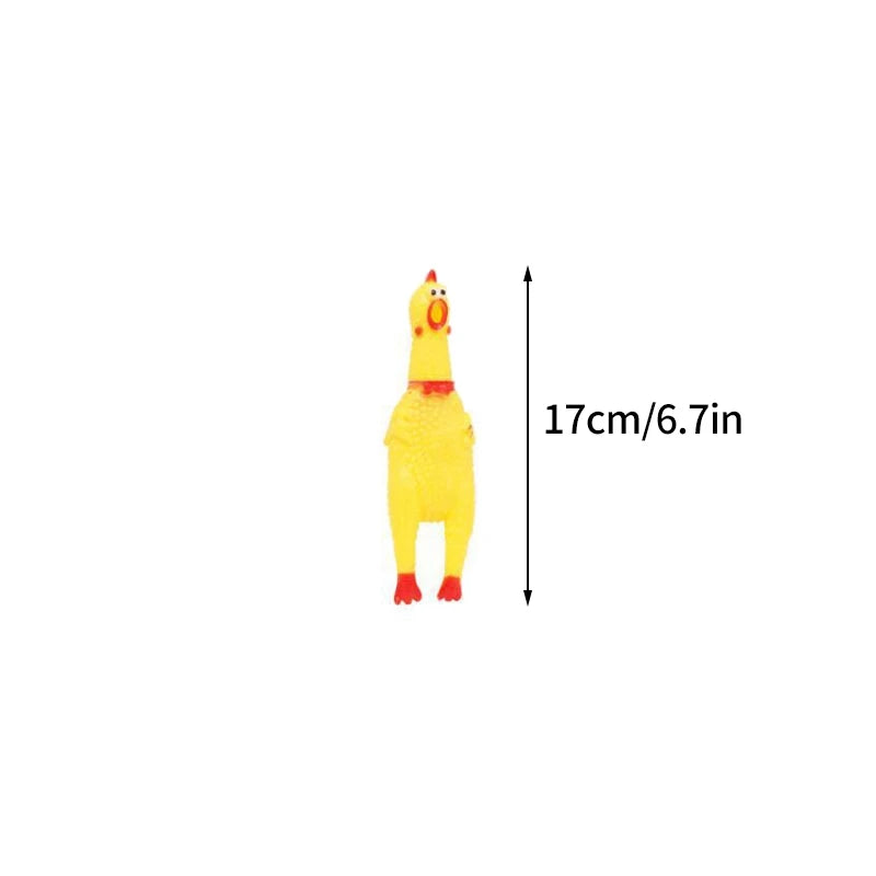Funny Screaming Chicken Pet Dog Chew Toys | Yazijico™ 