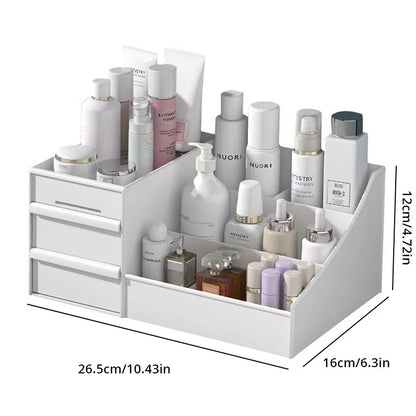 1pc White New Drawer Makeup Storage Box | Yazijico™