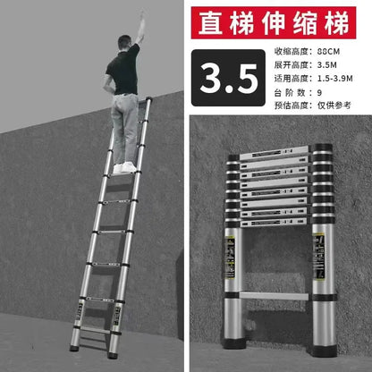 Alloy Telescopic Step Ladder Multi-functional | Yazijico™ 