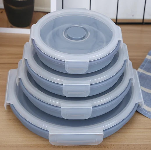 Lunch Box  Folding Bowl Outdoor Silicone | Yazijico™ 