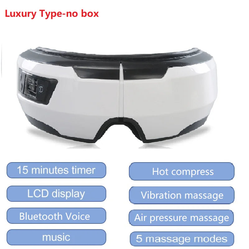 Eye Massager Vibration Air Pressure Heating | Yazijico™ 