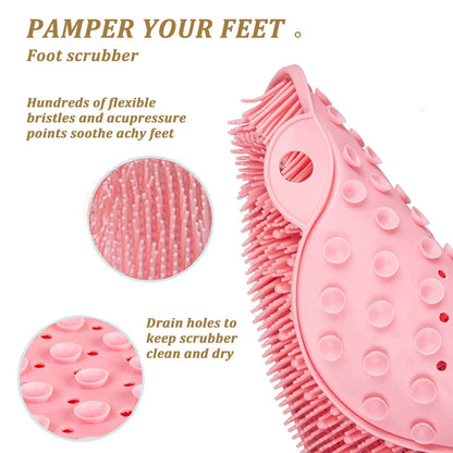 Yazijico™ Exfoliating Shower Massage Brush Bathroom - Yazijico™ 