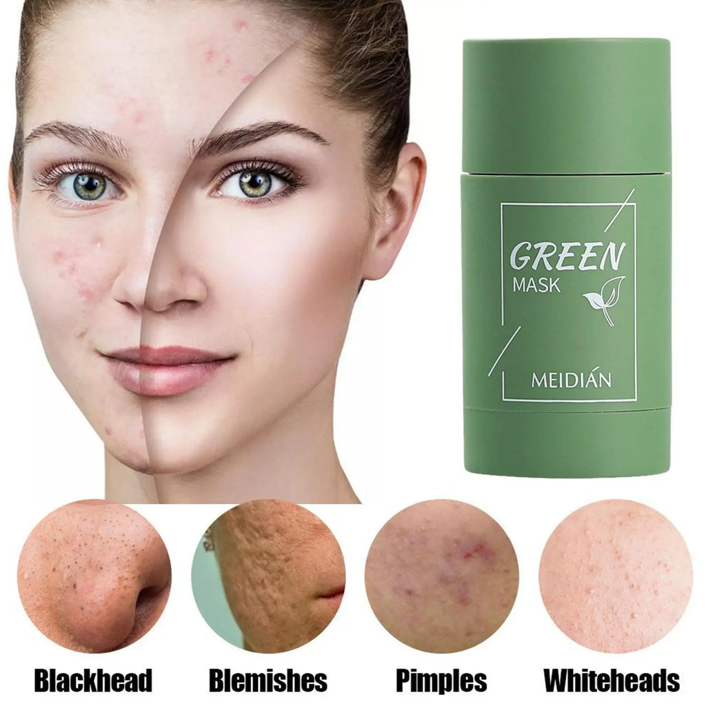 Meidian Green Tea Mask Moisturizing Deep Cleansing 