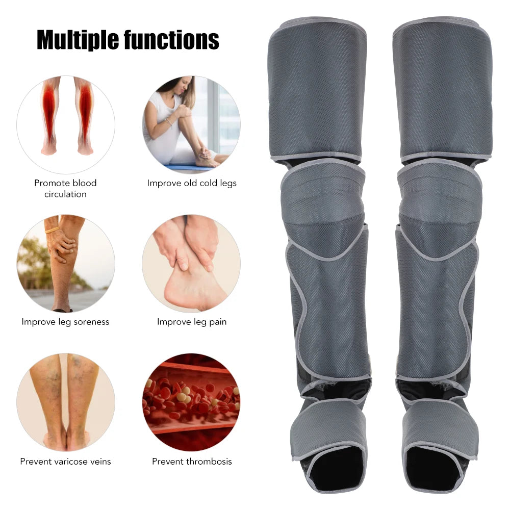 Air Wave Leg Massager Thigh Calf Shiatsu  | Yazijico™