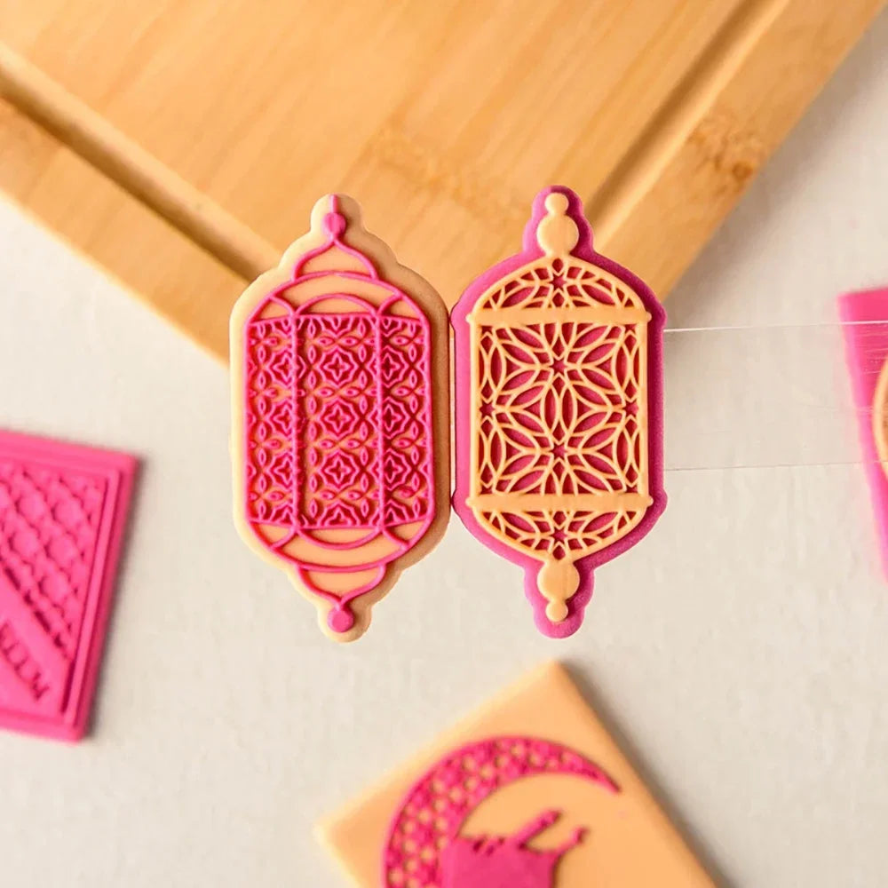 Cake Decorating Tools Ramadan Cookie Press Stamp | Yazijico™  