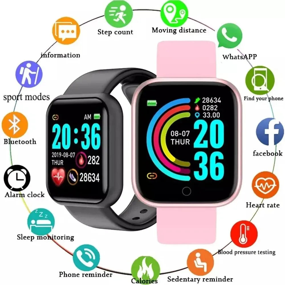 Multifunctional Smart Watch Men Women Bluetooth Connected Phone Music Fitness Sports Bracelet Sleep Monitor