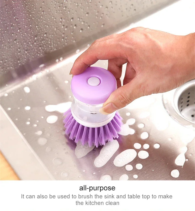 2 IN 1 Wash Pot Brushes Pot Dish Cleaning | Yazijico™