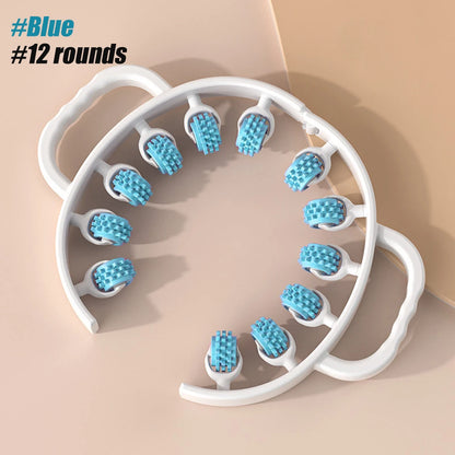 Round Massager Roller for Waist Abdominal | Yazijico™ 