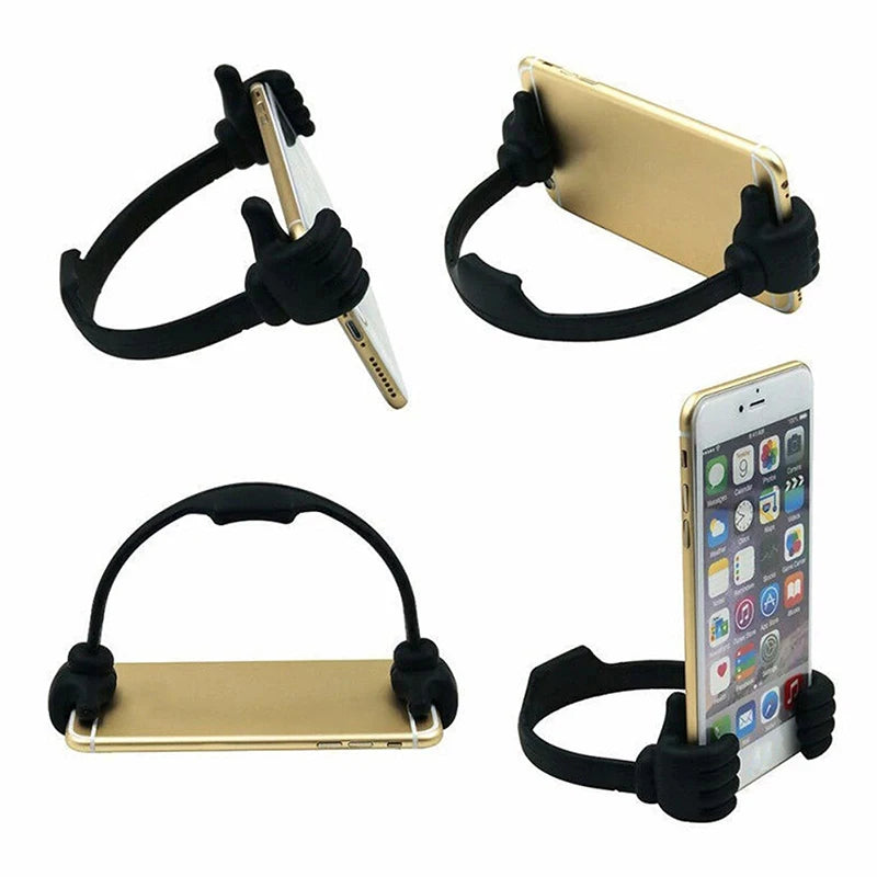 Thumbs Up Cell Phone Stand Holder Lazy Desk Universal Flexible Tablet Smartphone Stand Holder For iPhone