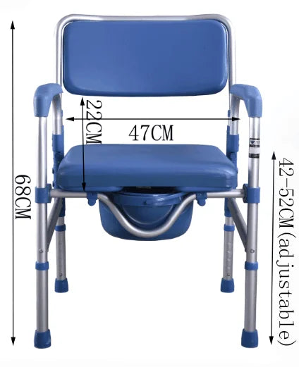 Elderly Manual chair height adults toilet portable 