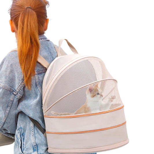 Pet Backpack Carrier Summer Breathable | Yazijico™ 