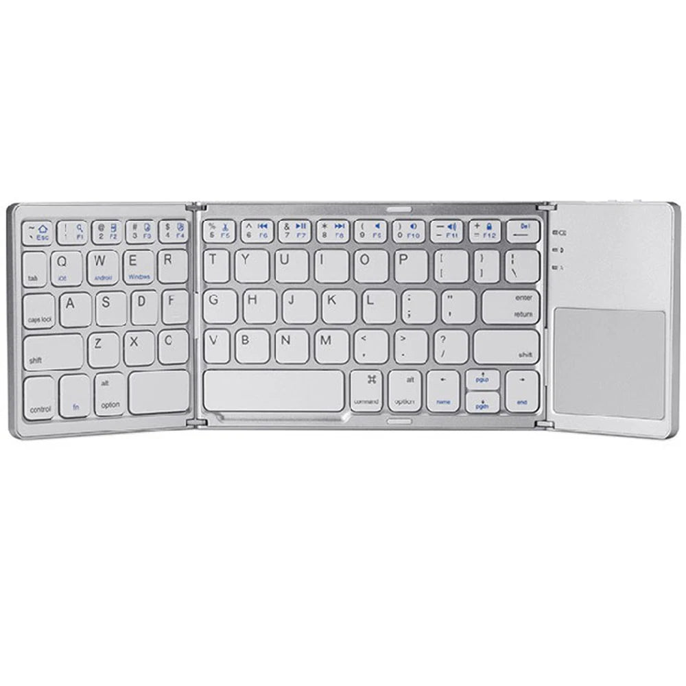 Mini Three Folding Bluetooth Keyboard | Yazijico™ 