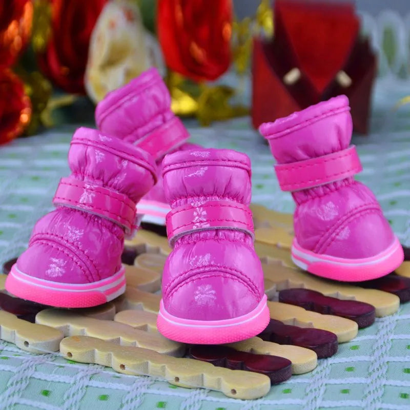 Set Pet Snow Boots Winter Casual | Yazijico™ 