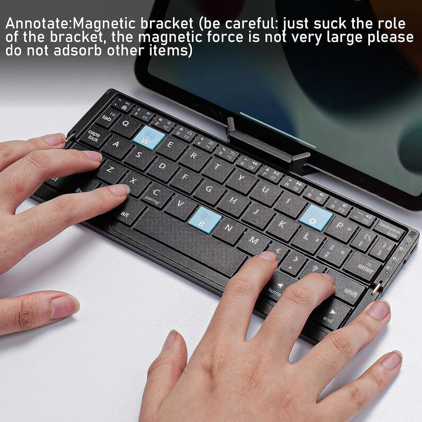 Keyboard Portable Mini Foldable Bluetooth Stand | Yazijico™