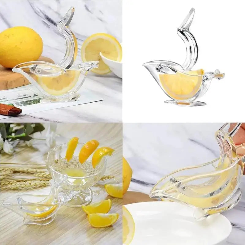 Yazijico™ Mini Manual Juicer Bird Shape Transparent Portable - Yazijico™ 