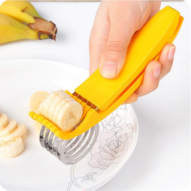 Yazijico™  Fruit Banana Slicer Vegetable Sausage Slicer - Yazijico™ 