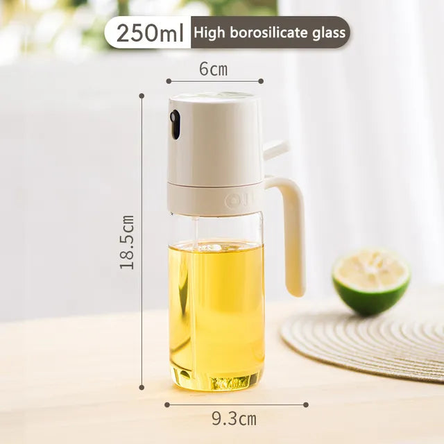 Oil Spray Bottle High Borosilicate Glass Cooking | Yazijico™ 