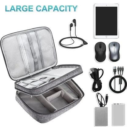 Yazijico™  Cable Storage Bag Travel Organizer - Yazijico™ 