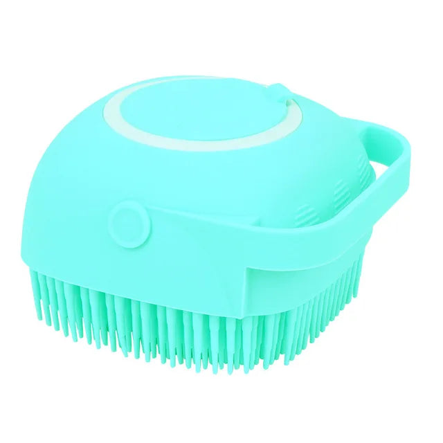 Silicone Dog Cat Shower Brush Pet Shampoo Dispenser| Yazijico™  