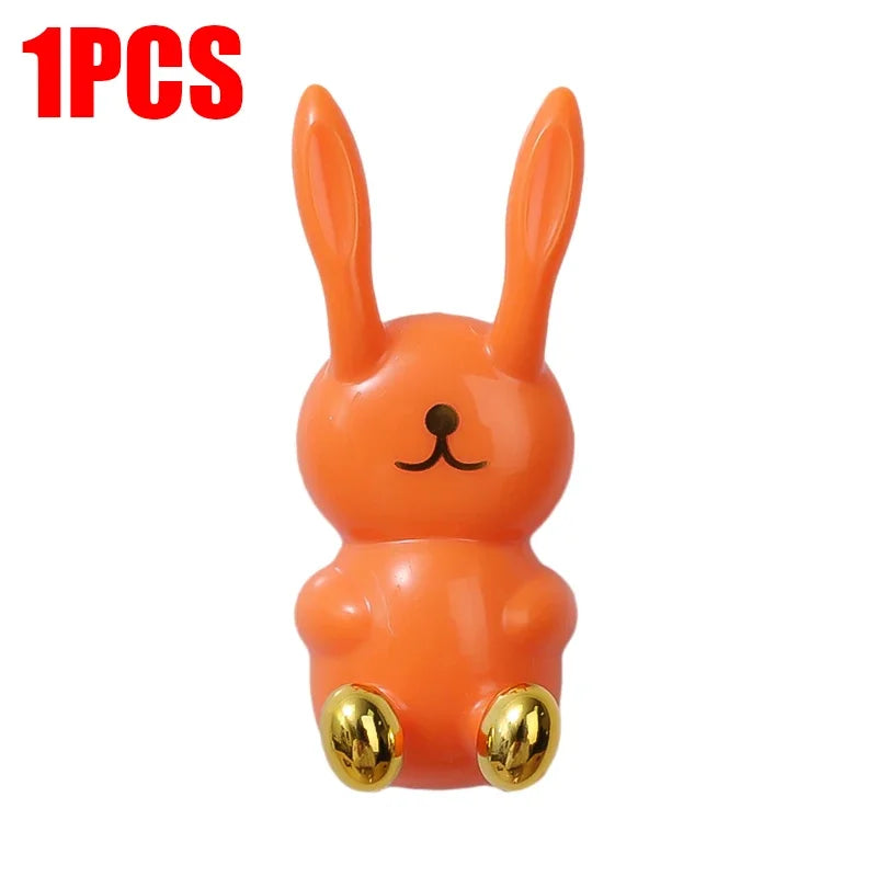 Cartoon Rabbit Toothbrush Holder Wall Mounted | Yazijico™