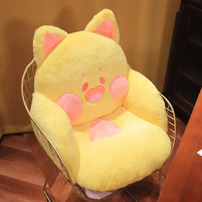 Cat Cushion Pillow,Comfy Kawaii Chair | Yazijico™ 