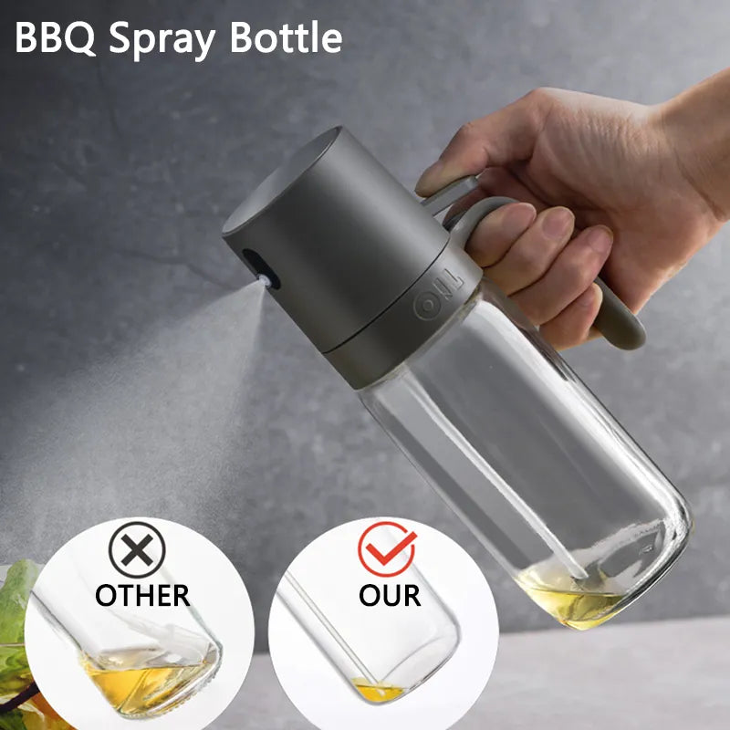 Oil Spray Bottle High Borosilicate Glass Cooking | Yazijico™ 