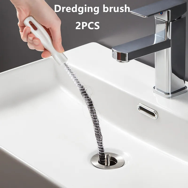 Yazijico™ Pipe Dredging Brush Bathroom Hair Sewer Sink - Yazijico™ 