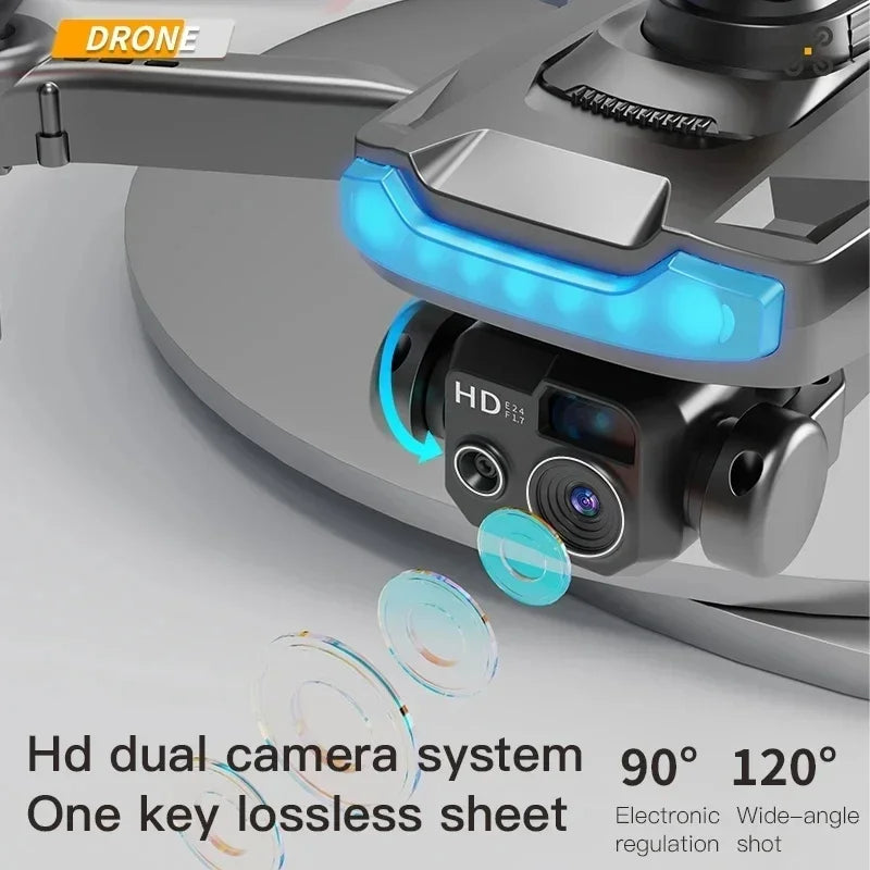 Drone Professional Dual Camera Obstacle Avoidance | Yazijico™