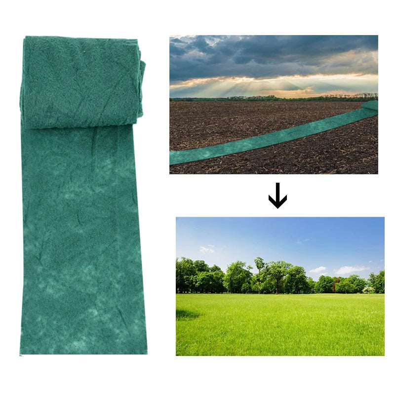 Plant Seeds Grass Seed Growth Mat Home Garden  