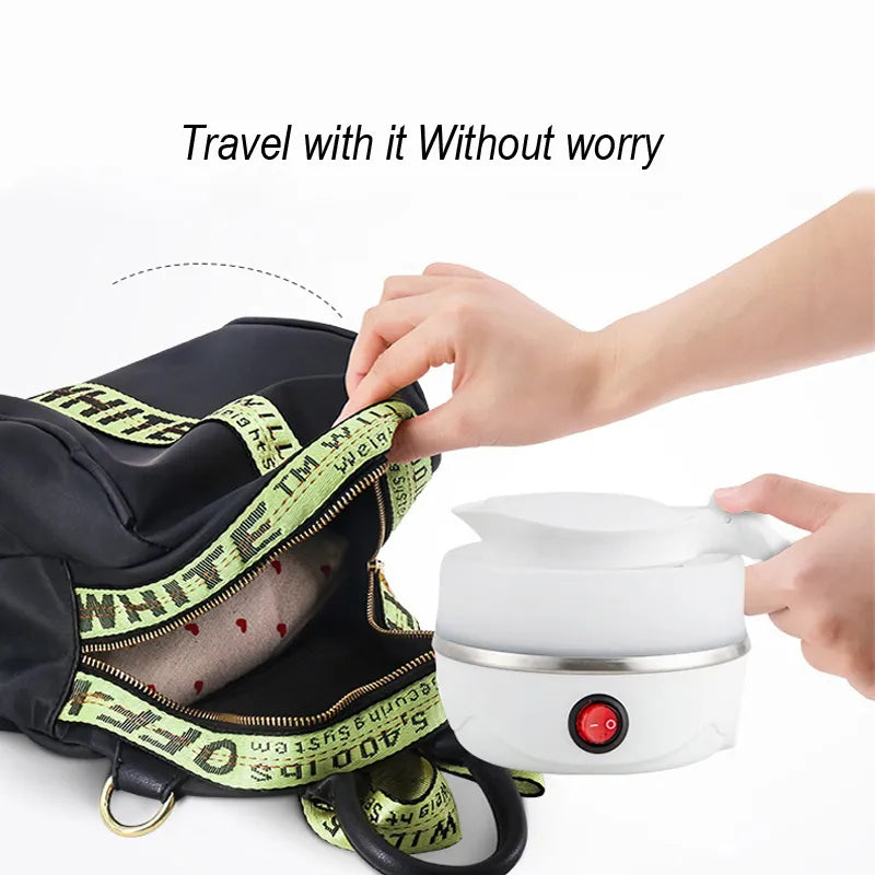 Household Travel Folding Kettle  Electric Portable Boiling | Yazijico™ 