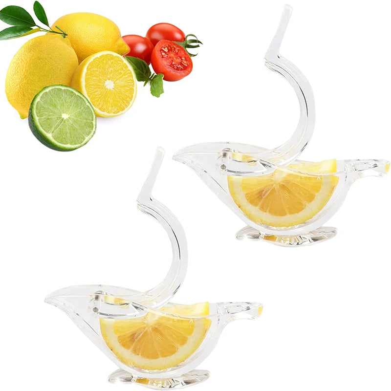 Mini Manual Juicer Bird Shape Transparent Portable | Yazijico™ 