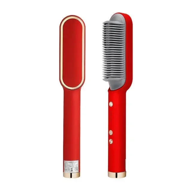 Hair Straightener Quick Heated Electric Comb | Yazijico™ 