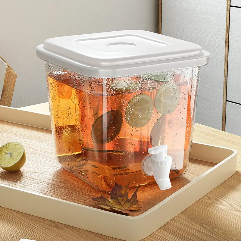 Plastic Water Cooler with Faucet Refrigerator