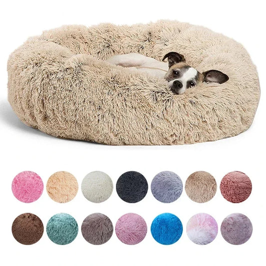 Yazijico™ Round Pet Bed for Large Dog Bed - Yazijico™ 