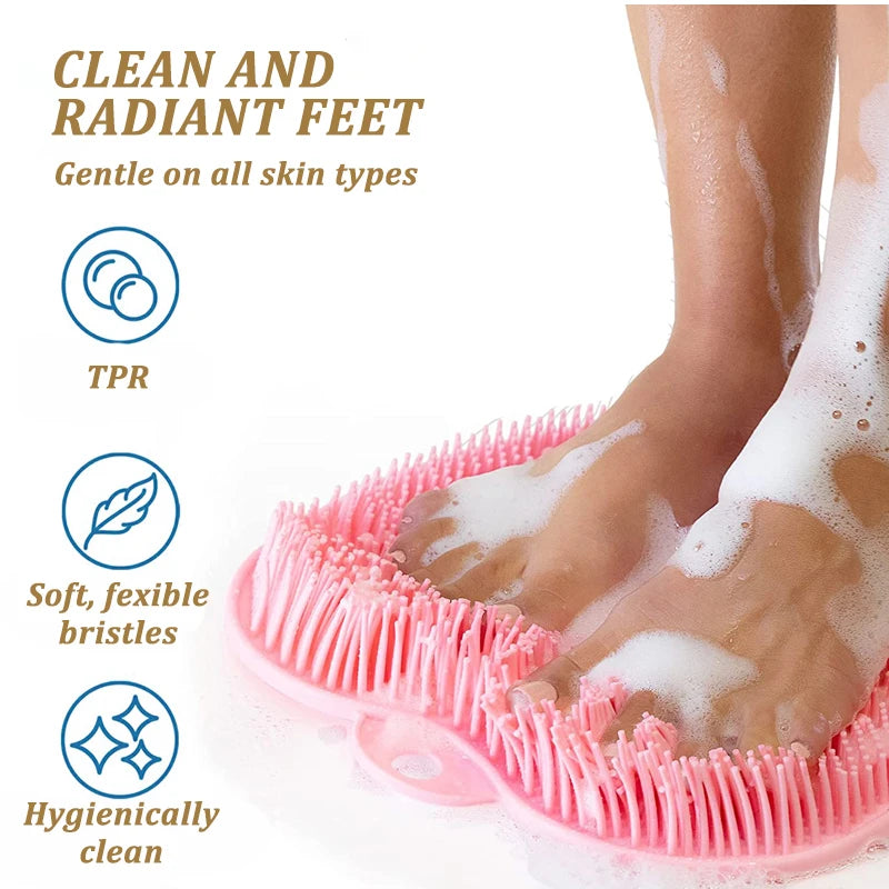 Yazijico™ Exfoliating Shower Massage Brush Bathroom - Yazijico™ 