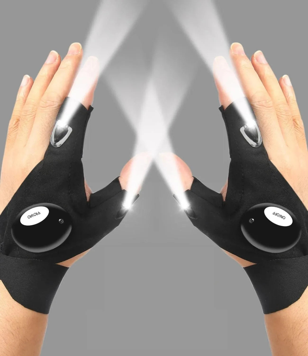 Half Finger Glove LED  Outdoor Waterproof  | Yazijico™