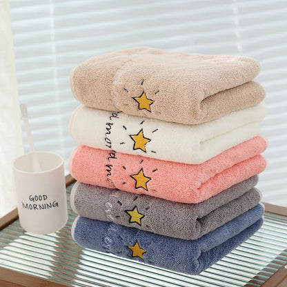 Cute Baby Towel Coral Velvet Kids Bath  Washcloth  | Yazijico™