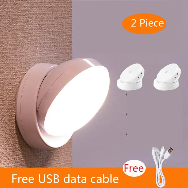 Motion Sensor Light Wireless Lamp USB Rechargeable | Yazijico™ 